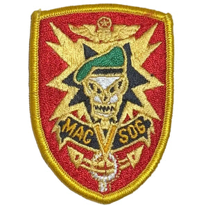 Sew-On U.S. Military Vietnam War MACV-SOG Patch Reproduction