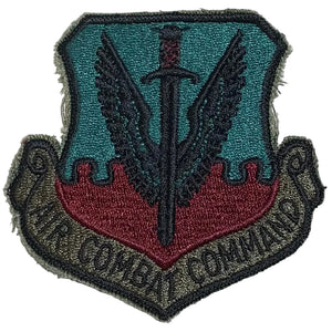 U.S. Air Force Air Combat Command Subdued Patch