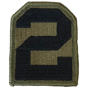 U.S. Army 2nd Army Subdued Patch