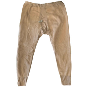 U.S. Army Tan FREE Midweight Moisture Wicking Flame Resistant Drawerswith a Grandpops Army Navy logo.