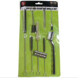 17PC Spray Gun Cleaning Brush Set with a Grandpops Army Navy logo.