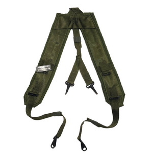 U.S. Military Original O.D. Green Y Style LC-1 Suspenders USA MADE