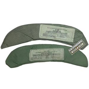 U.S. Military Interceptor Series Collar Kevlar Soft Armor Insert Pair (Left & Right) with a Grandpops Army Navy logo.