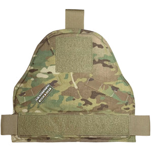 U.S. Army OEF-CP "MultiCam" Camo IOTV Deltoid Protector with a Grandpops Army Navy logo.