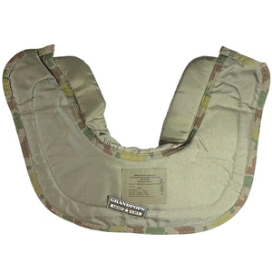 U.S. Military MultiCam Camo IOTV Body Armor Yoke/Collar Front