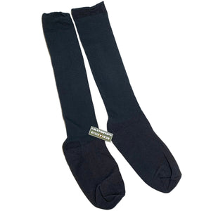 U.S. Army Irregular Black Dress Crew Socks 1 Pair with a Grandpops Army Navy logo.