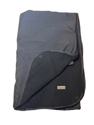 Black Waterproof Fleece Blanket 58" x 80"