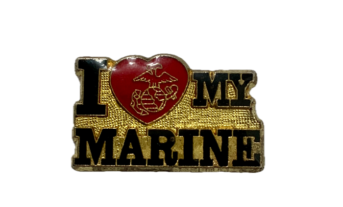 USMC Vintage (I Love My Marine) Pin