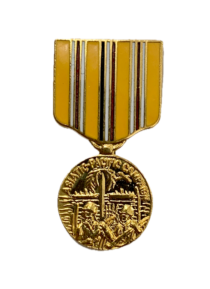 WWII Asiatic Pacific Campaign Medal Pin