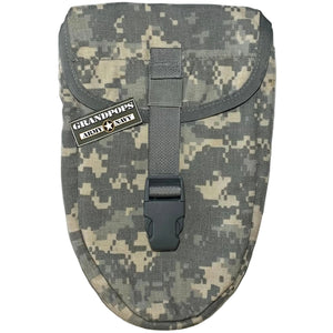 U.S. Army ACU UCP Digital Camo MOLLE II Tri-Fold Entrenching Tool / Shovel Cover Pouch