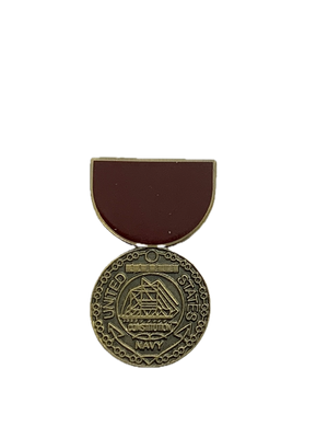 WWII USN Good Conduct Medal Pin