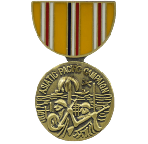 WWII Asiatic Pacific Campaign Medal Pin