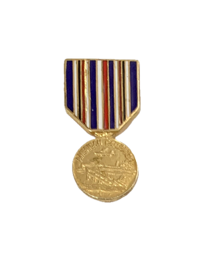 WWII American Campaign Medal Pin