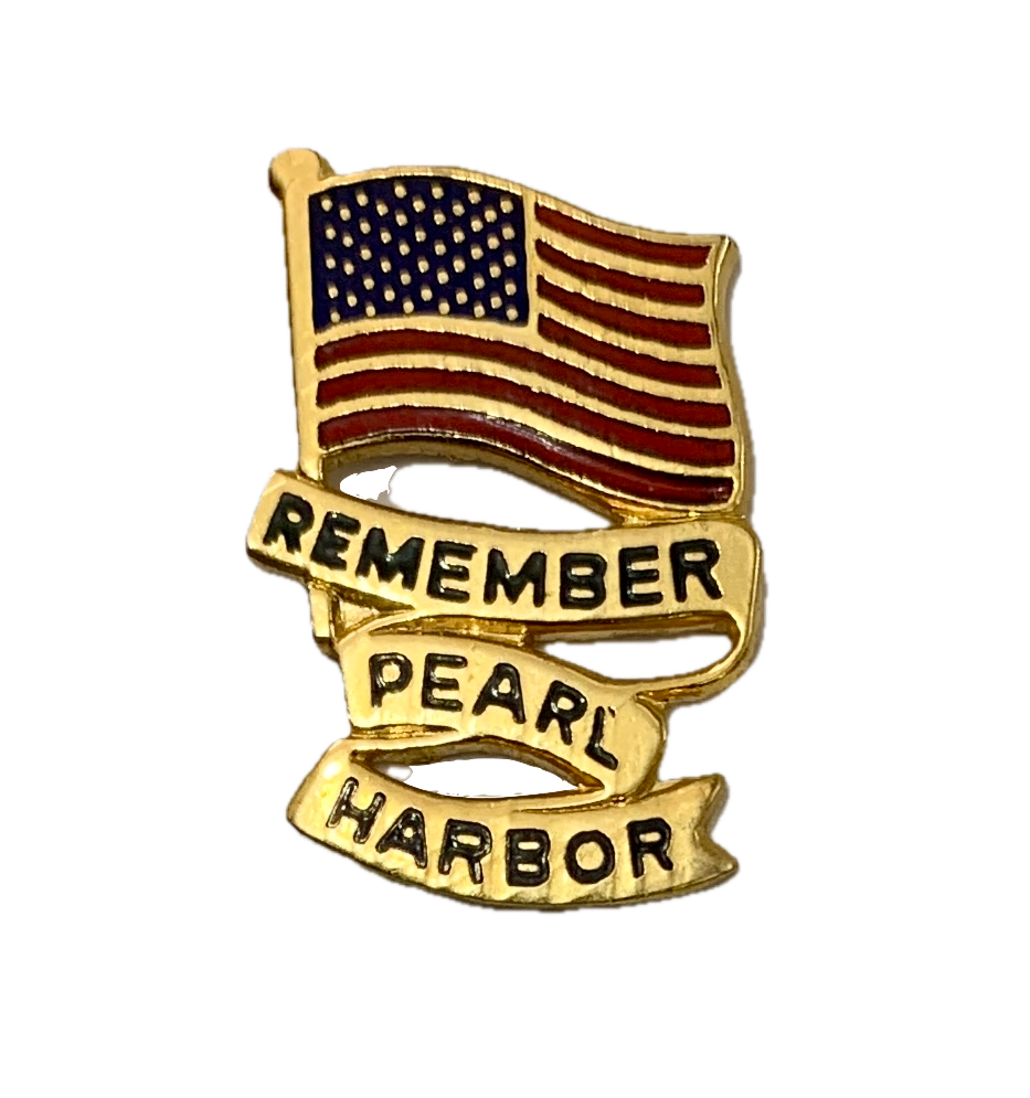 Wwii Remember Pearl Harbor Pin – Grandpopsarmynavy