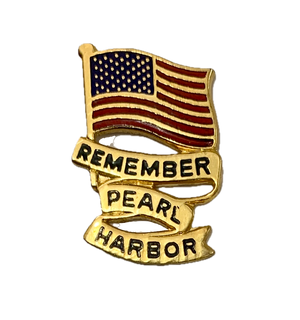 WWII Remember Pearl Harbor Pin