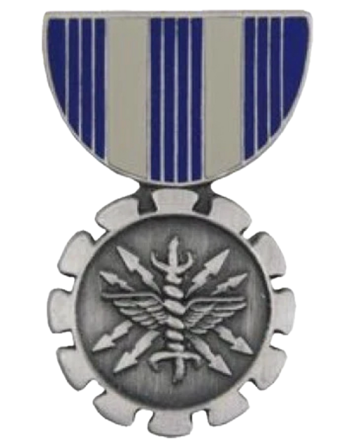 Vintage USAF Achievement Medal Ribbon Pin