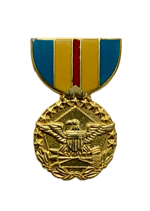 Vintage Defense Distinguished Service Medal Ribbon Pin