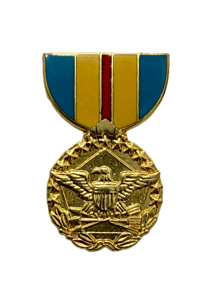 Vintage Defense Distinguished Service Medal Ribbon Pin