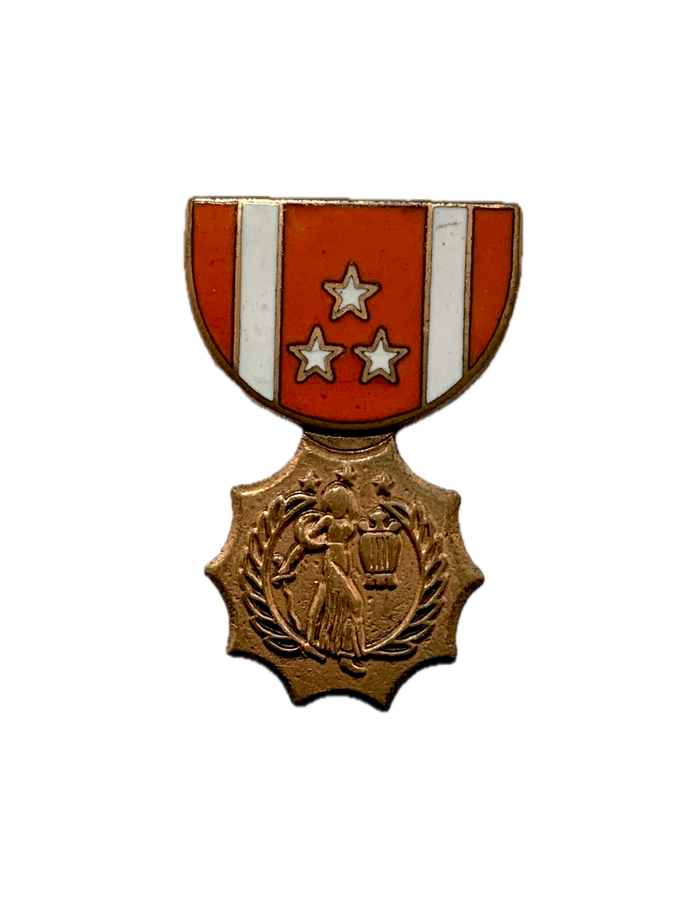 Philippine Defense Medal Ribbon Pin