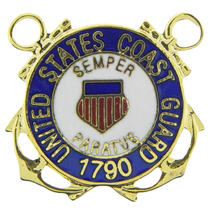 U.S. Coast Guard 1790 Semper Paratus Pin