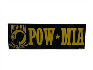 POW*MIA Bumper Sticker