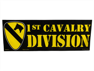 1st Calvary Division Bumper Sticker