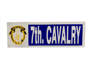 7th. Calvary Bumper Sticker