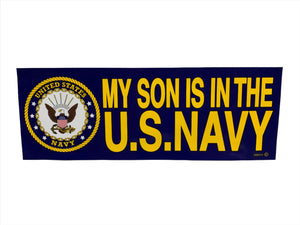 My Son Is In The U.S. Navy Bumper Sticker