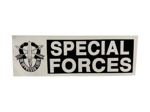 Special Forces Bumper Sticker