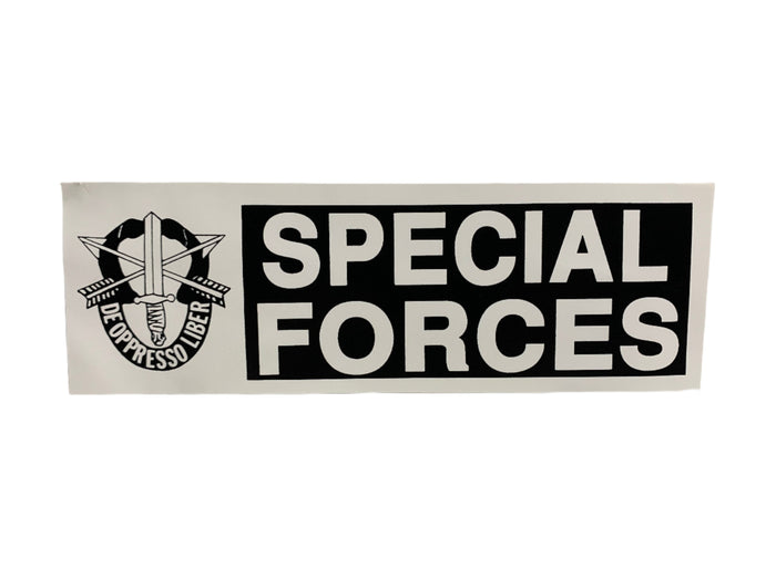 Special Forces Bumper Sticker