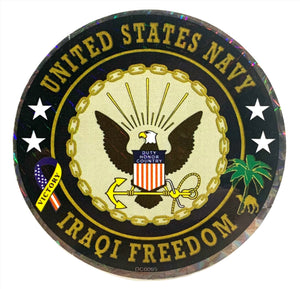 United States Navy Iraqi Freedom Sticker