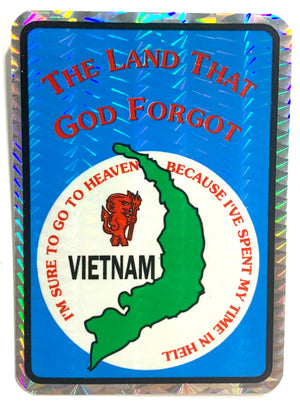 The Land That God Forgot Sticker