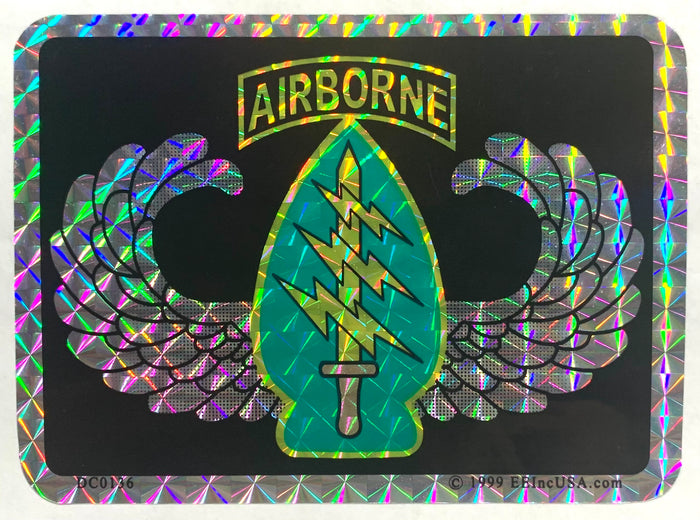 Special Forces Airborne Sticker