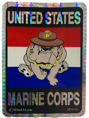 USMC Devil Dogs Sticker
