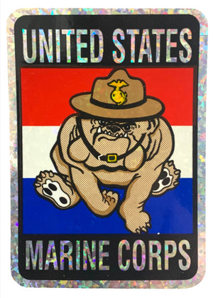 USMC Devil Dogs Sticker