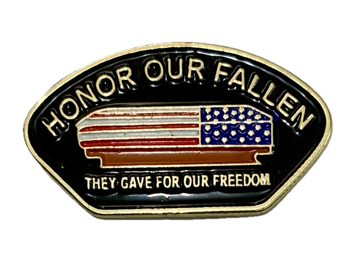 Honor Our Fallen Pin