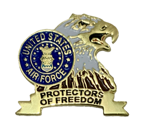 USAF Logo Protectors Of Freedom Pin