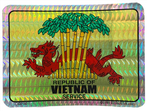 Republic of Vietnam Service Sticker