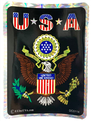 U.S.A. United We Stand Sticker