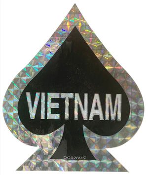 Vietnam Spade Sticker