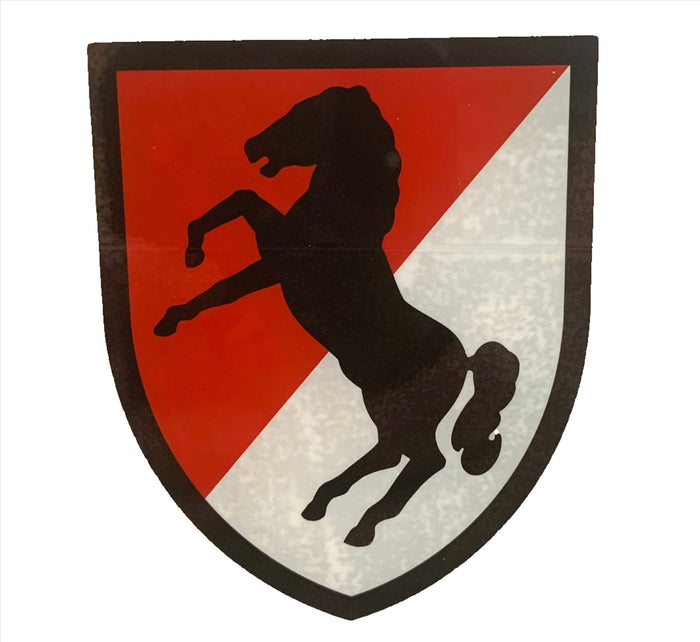 11th Armored Calvary Regiment Interior Sticker