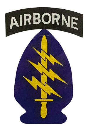 Airborne Special Forces Interior Sticker