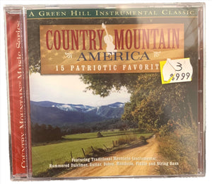 Country Mountain America 15 Patriotic Favorites CD