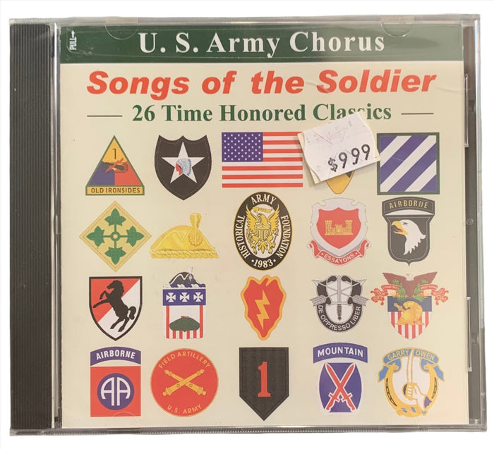 Songs of the Solider 26 Time Honored Classics CD