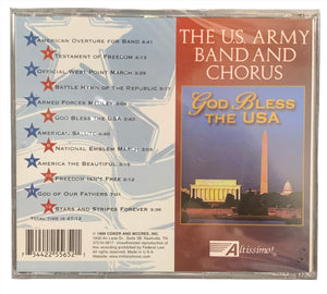 The U.S. Army Band & Chorus God Bless the USA CD