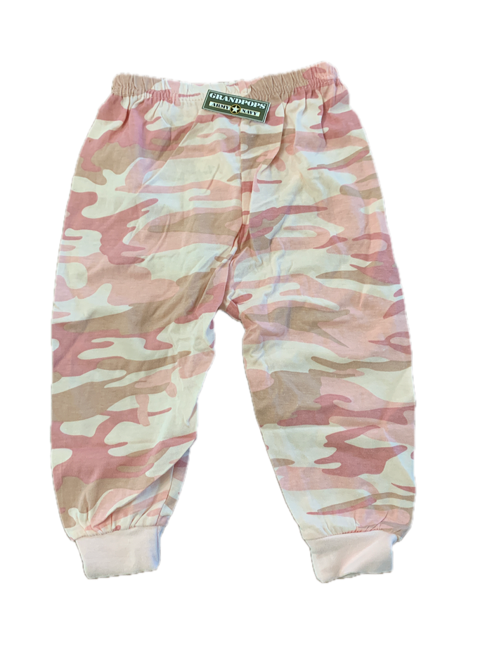 Infant/Toddler Pink Camouflage Pants