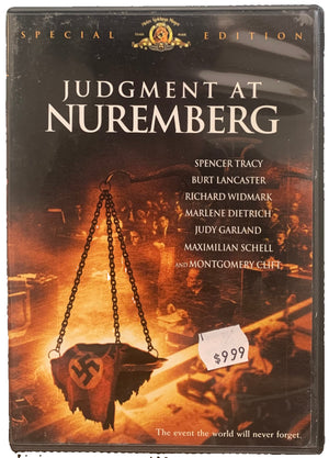 Judgement at Nuremberg DVD