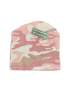 Infant Pink Camouflage (One Size Only Fit) Cap