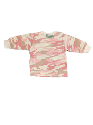 Infant Pink Camouflage (Long Sleeve)T-Shirt