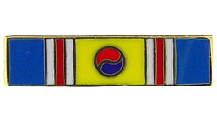 Korean War Service Ribbon Pin